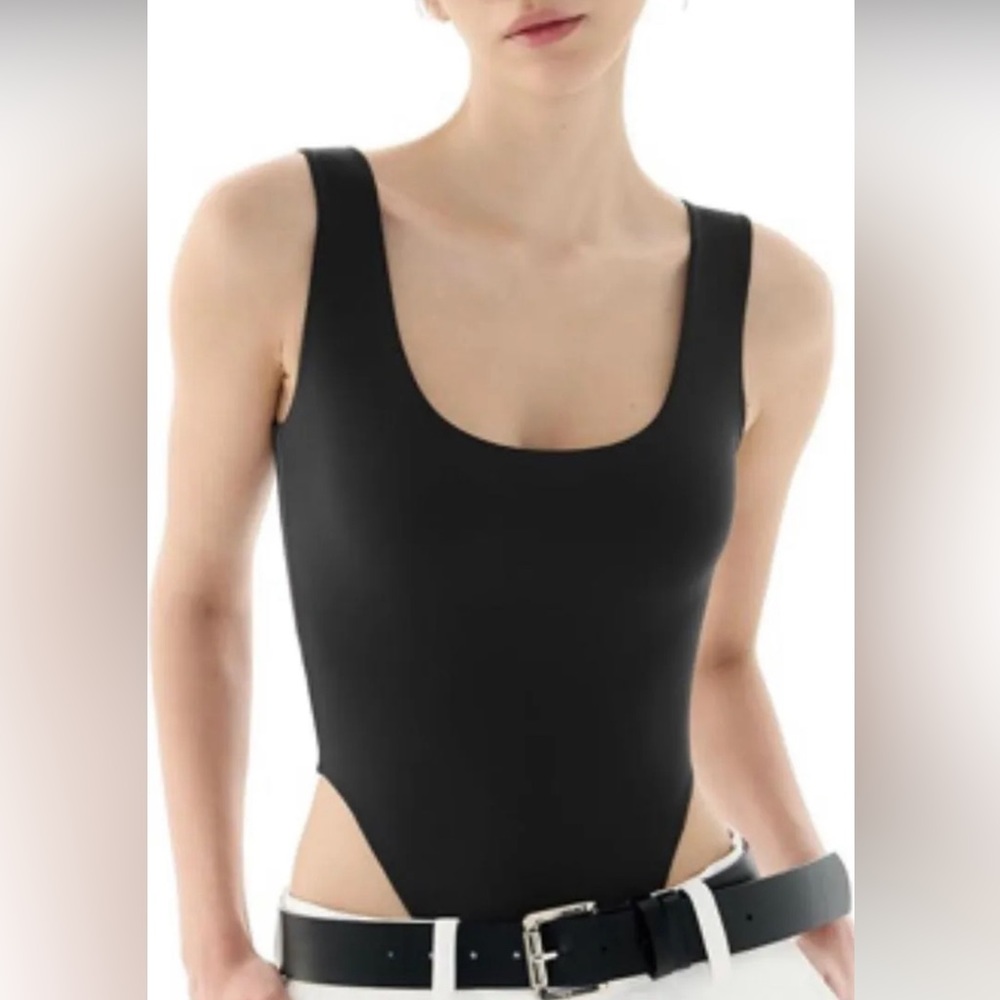 PUMIEY High Cut Bodysuit